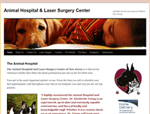 Tablet Screenshot of animalhospitalnj.com